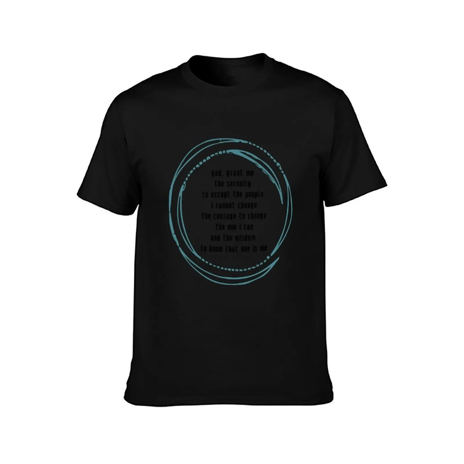 ACA Serenity Prayer T-Shirt Stylish Graphic Short Sleeve Top