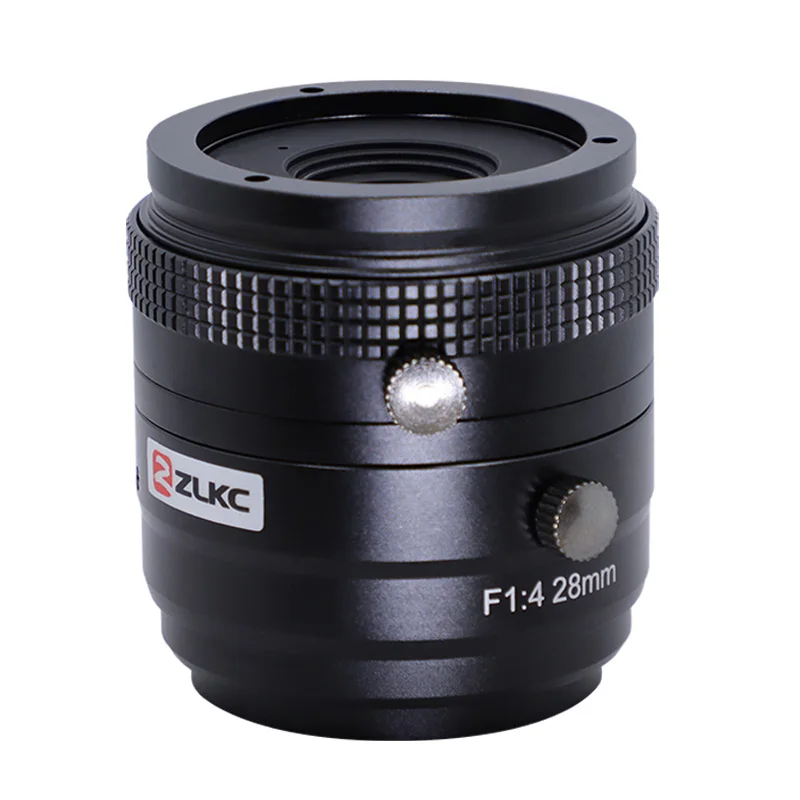 

ZLKC Lens 29mm fixed focus lens V-Mount 4K camera F4.0 Manual Iris line-scan lenses for line-scan cameras TM2904K10