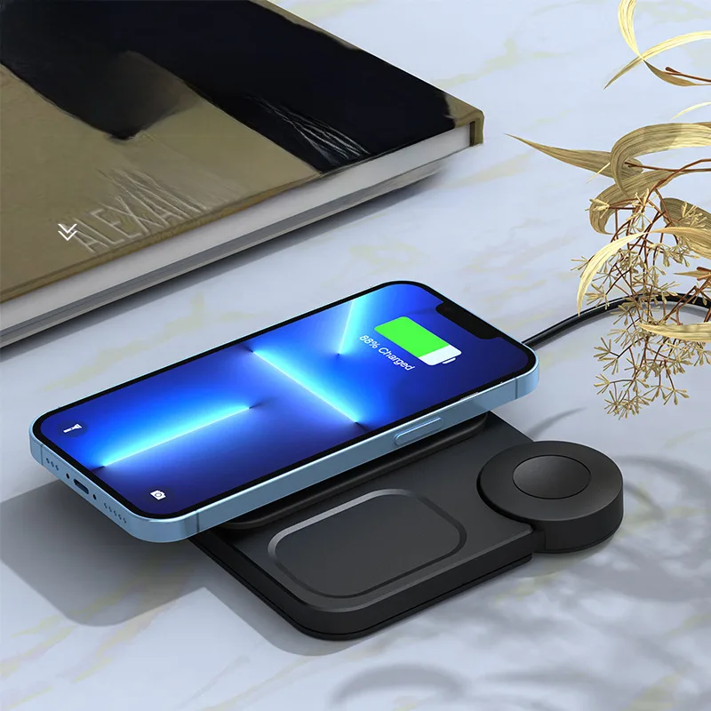 New Multi-Functional Three-in-One Separate Magnetic Wireless PracticaliWatch AirPod