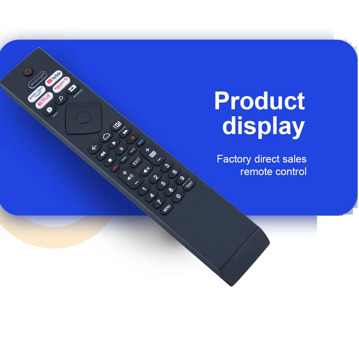 BRC0984501 For Philips Android Smart Network TV Remote Control 398GR10BEPHN0041BC 4K UHD Android TV 43/50/55PUS7906/12 image 6
