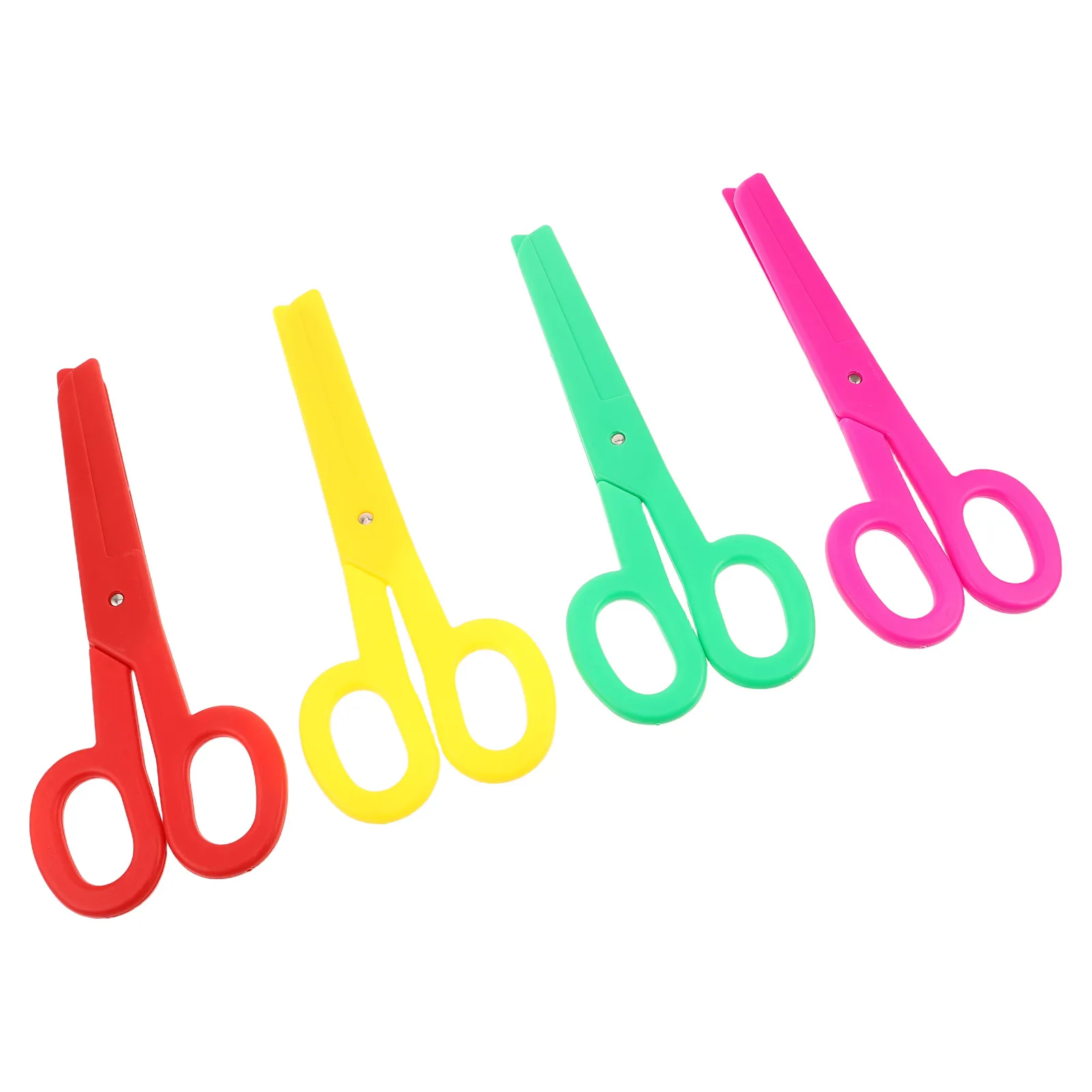 

4pcs Oversized Plastic Clown Funny Party Cosplay Prank For Adults Stage Performances Harmless Pranks Humor Decorative Scissor