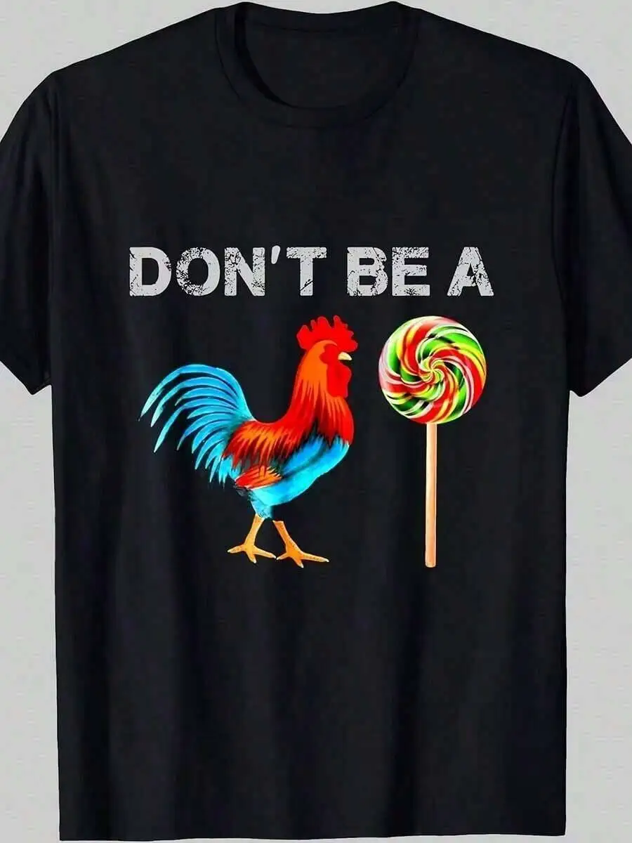 Dont Be Sucker Funny Fathers A Doodle T-Shirt 220G Camisetas Para Hombre Demon Slayr Men Graphic T Shirt Valentine's Day  100% Cotton Trendy Y2K Short-Sleeve Tee-Soft, Quick-Drying, Moisture-Wicking, Great Gift for Christmas or Halloween.