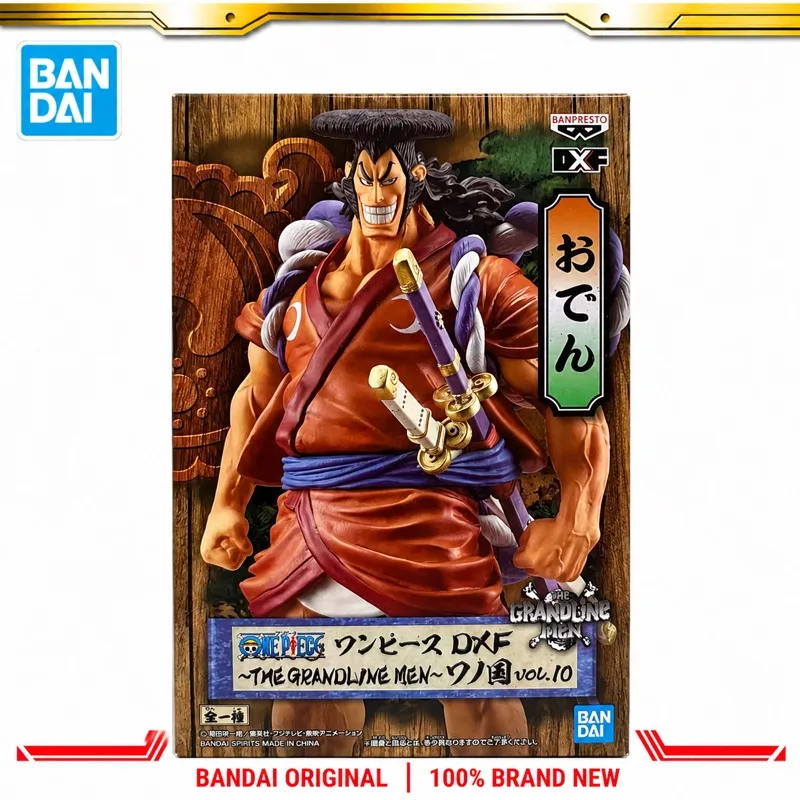 

In Stock Bandai Original Banpresto One Piece Kozuki Oden Action Figure Model Doll Brand New Boxed Anime Characters Toys Model