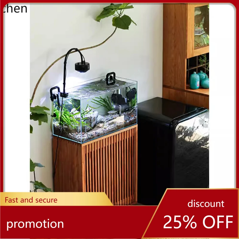 

Экологичный напольный ландшафтный дизайн для гостиной: тумба HT Stream Tank Custom Log Wind Bottom