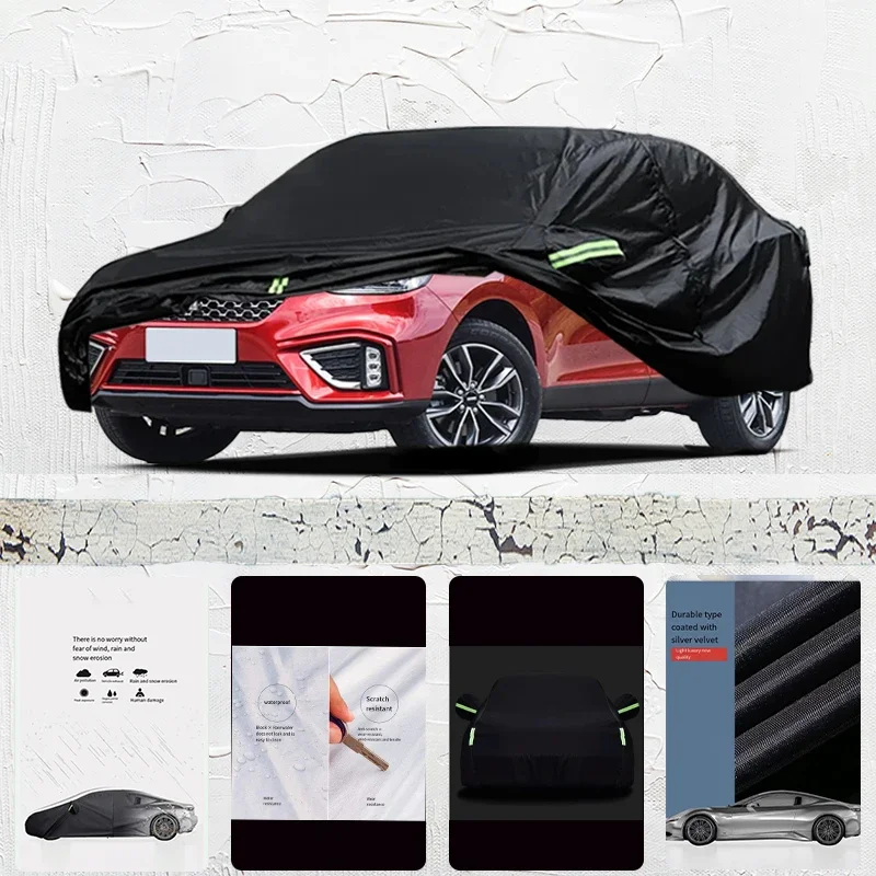 

For Wey VV5 Anti-UV Sun Shade Rain Snow Resistant Black Cover Dustproof Car umbrella Full Car Cover Outdoor Protection