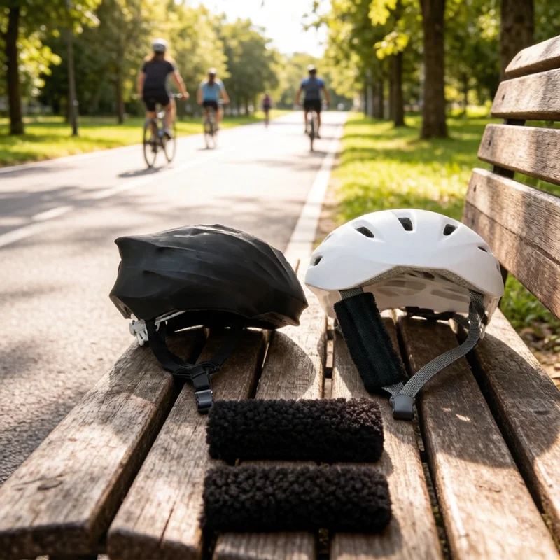 Wind Tunnel Tested AirStreamz Cycling Wind Noise Reducer Helmet Wind Blocker Noise Reduction Biking Cycling Safety Accessories