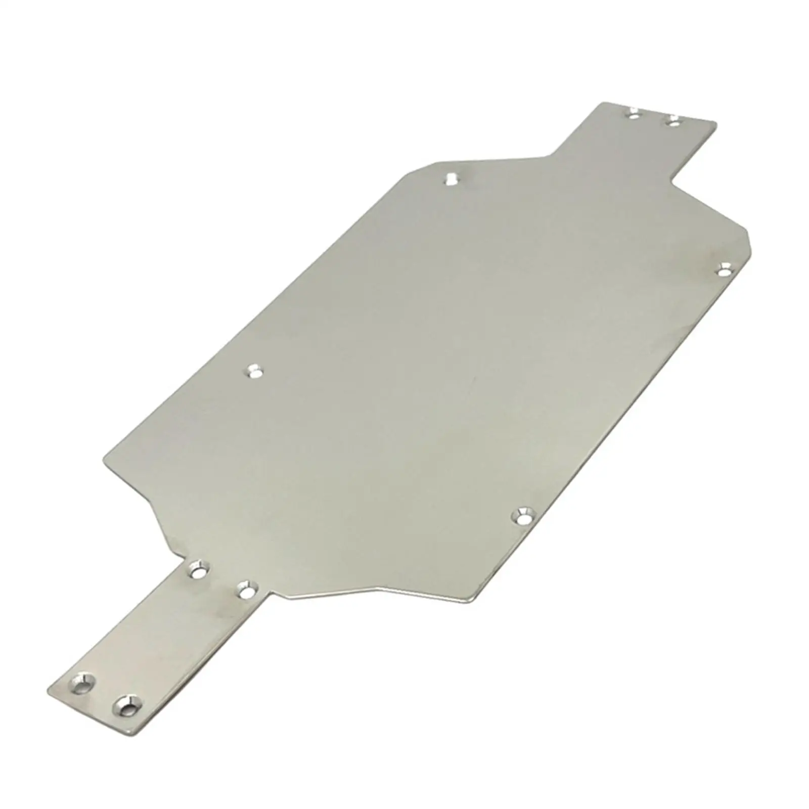 Acessórios para carro rc, placa de chassi de aço inoxidável para veículo em escala 1/14, peças de atualização diy, substituição