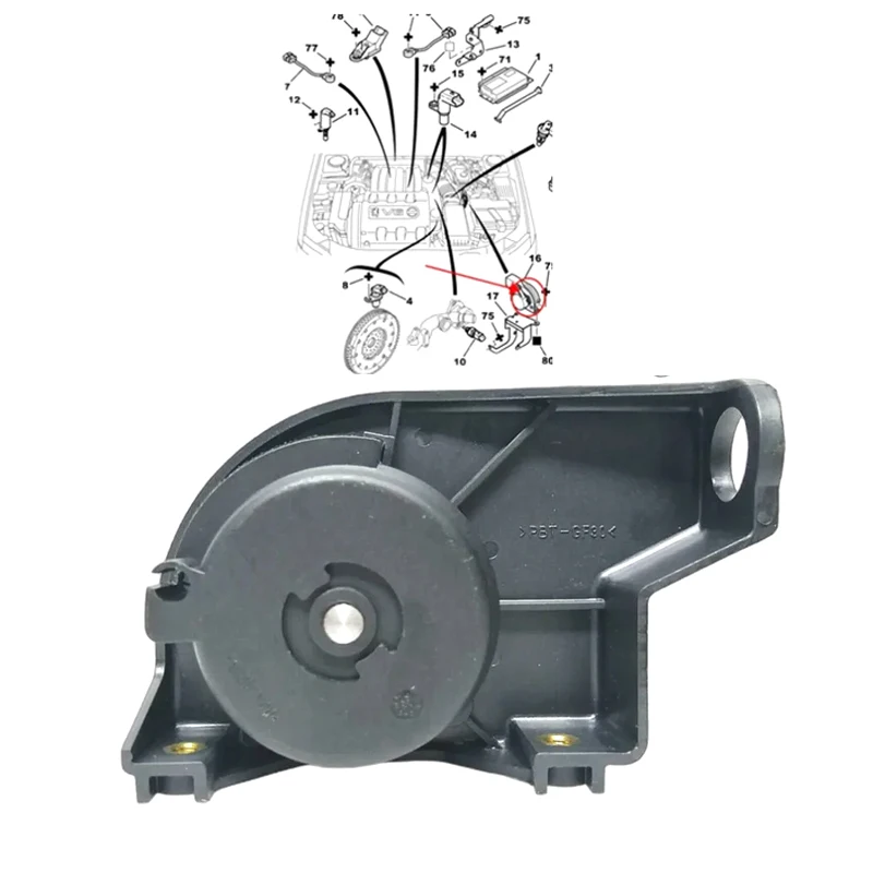 1920AK 9639779180 9643365680 For Peugeot 206,307,405,406,407 Citroen C5 Accelerator pedal sensor,Throttle Position Sensor 19209W