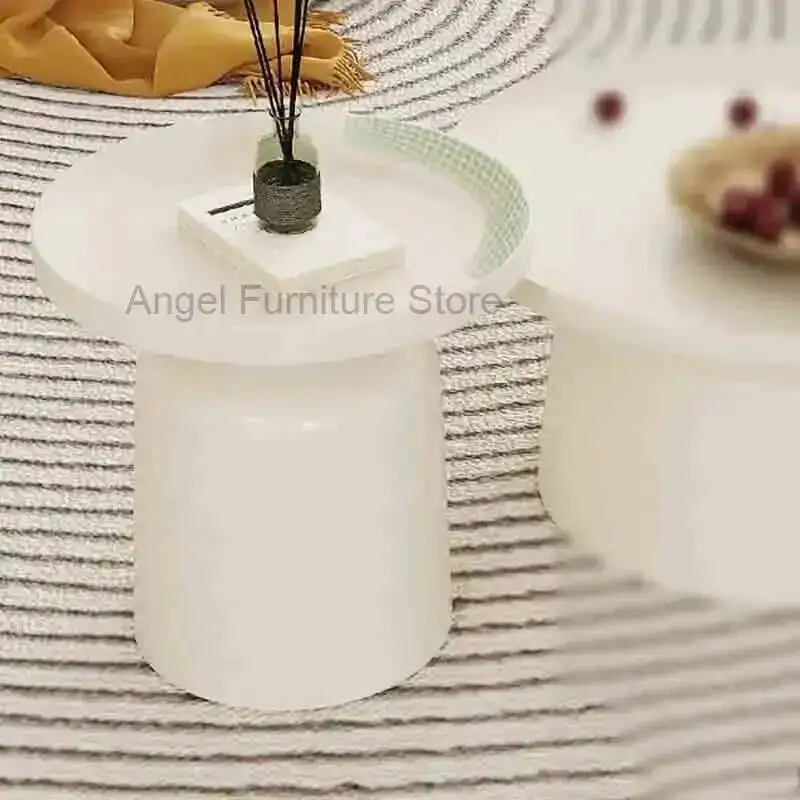 ユニークなテーブルコーヒーハードカバーホワイト美的ミニマリストリガーレコーヒーテーブル大理石リビングルームムエブルサロンホームデコレーション