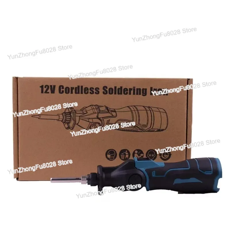 12V Electric Soldering Iron, Household Small Repair Welding Artifact, Professional Grade Wireless Portable Charging Solder Gun