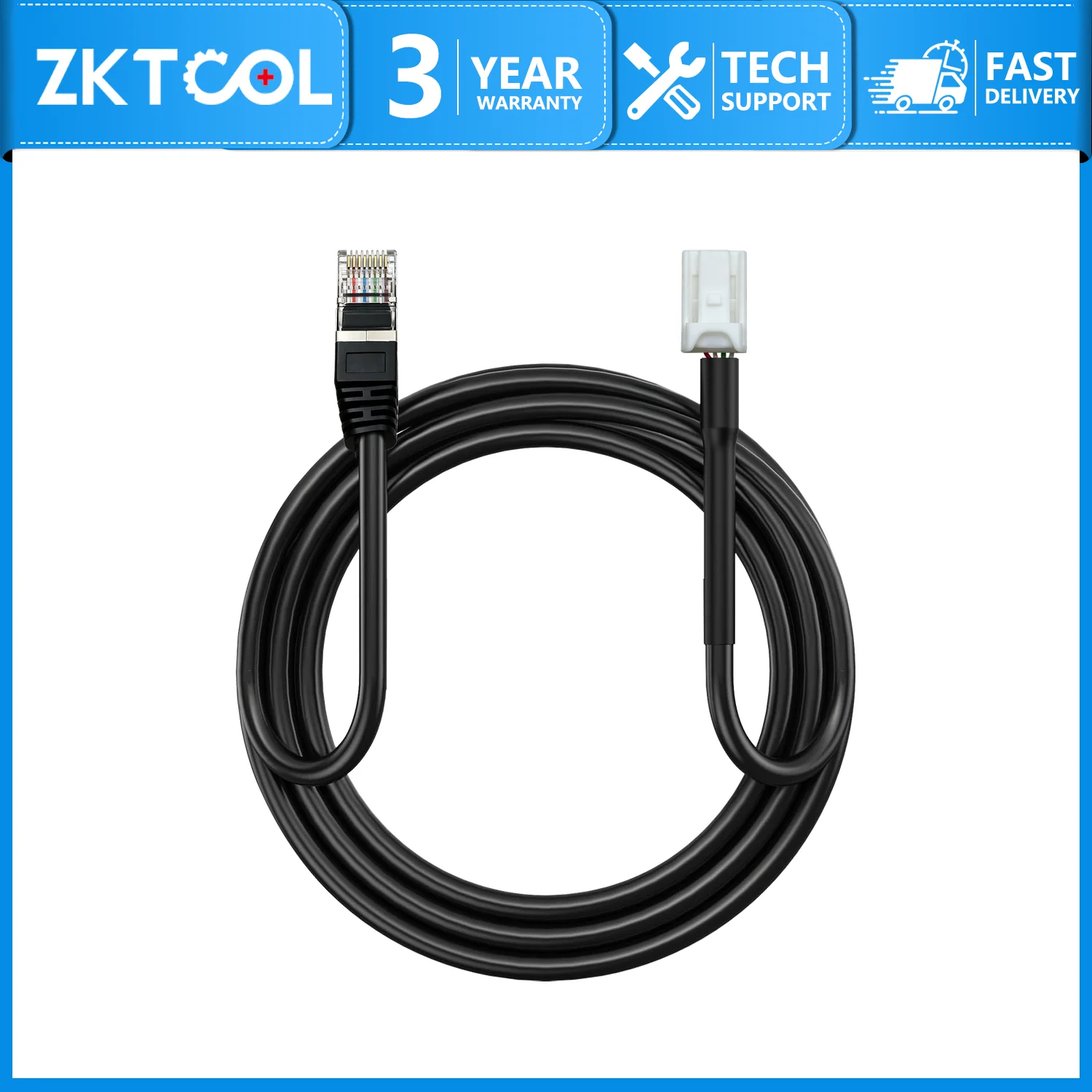 For Tesla Diagnostic Ethernet Cable RJ45 to Sumitomo for Model 3 Y Toolbox Programming OEM 1137658-00-C 100BASE-TX