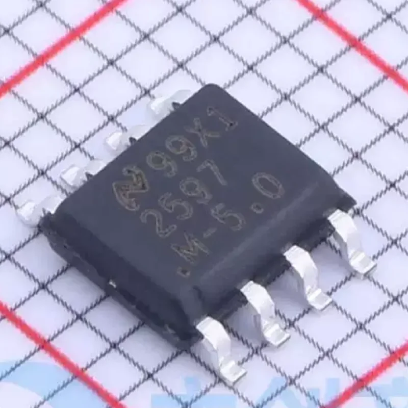 Integrated Circuits (ICs) LM2597MX-5.0 Buck Switching Regulator IC Positive Fixed 5V 1 Output 500mA 8-SOIC