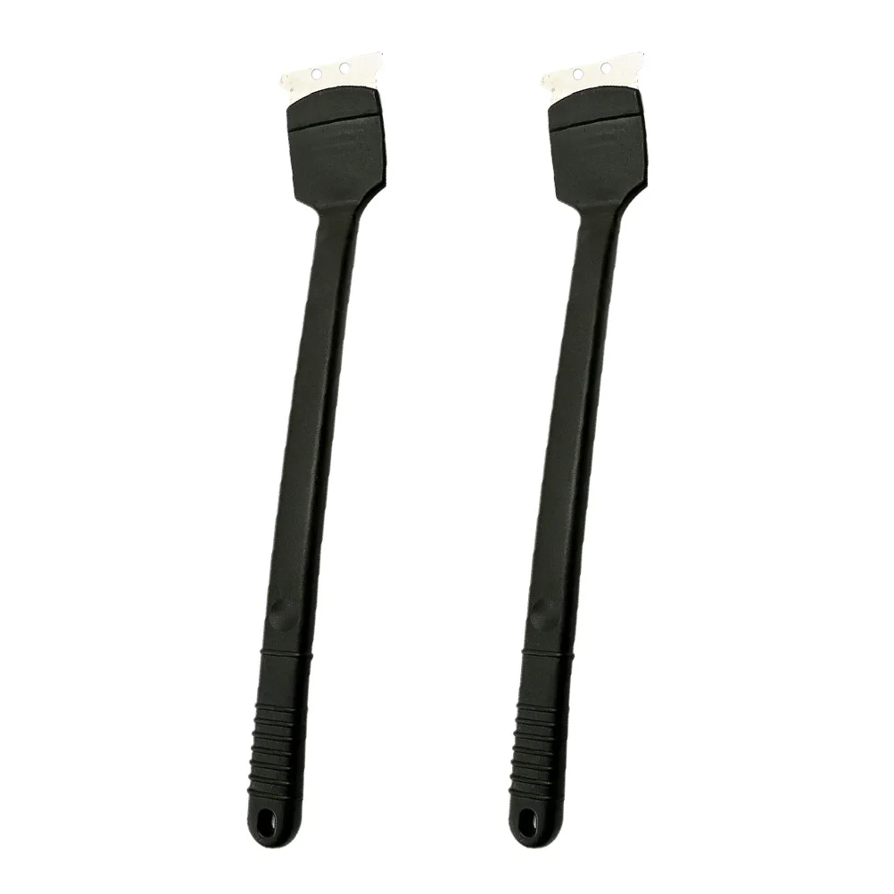 

2Pcs Steel Pet Brush With Scraper Cleaning Brush Long H Bird Cage Droppings Remover Pet Cage Scrubber Tool Home Essentials