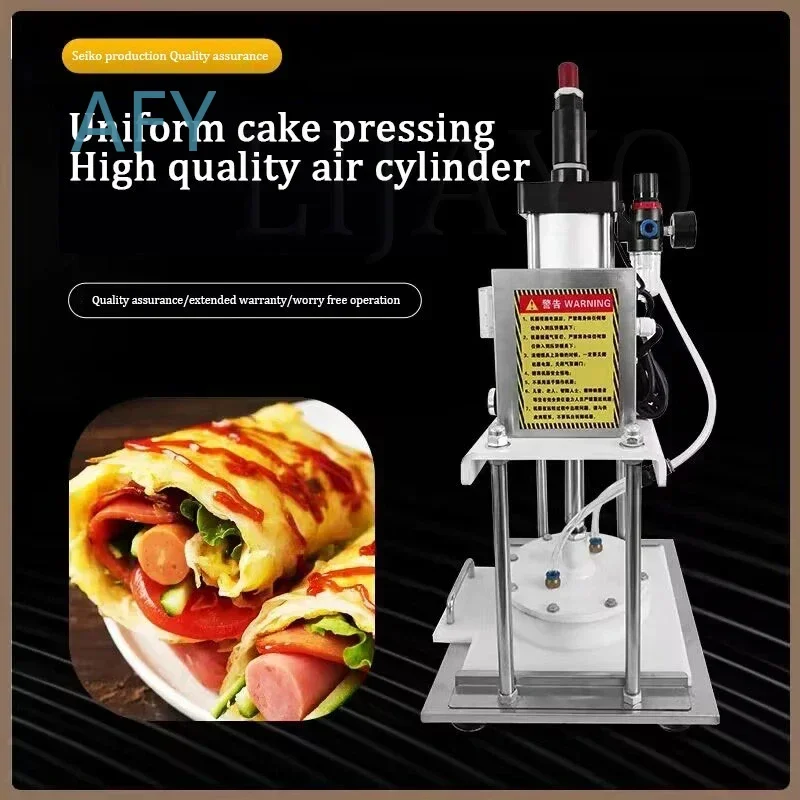 Automatic Round Pancake Molding Machine for LIJAYO Tortilla Press for Roast Duck Thin Pancake Forming Machine kitchen