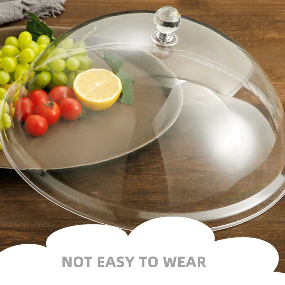 

Food Preservation Cover Clear Dome Dust Proof Cake Lid Dessert Display Round Decorative Protective Cakes Fresh Keeping