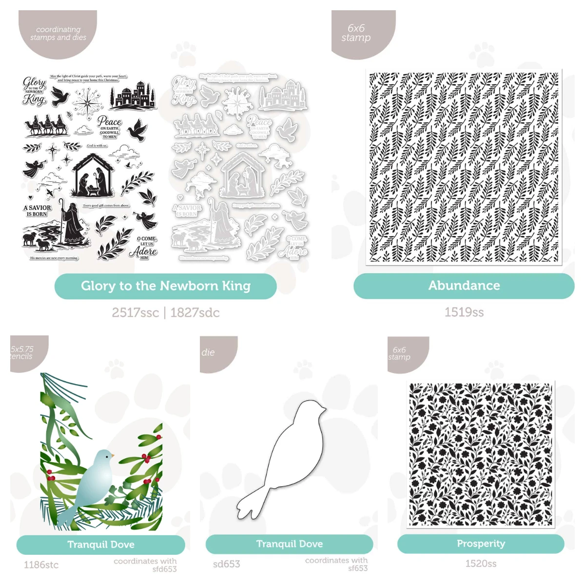 Season of Christmas Doodles Metal Cutting Dies Clear Stamps Set for DIY Scrapbooking Paper Card Template Layered Stencils Mold