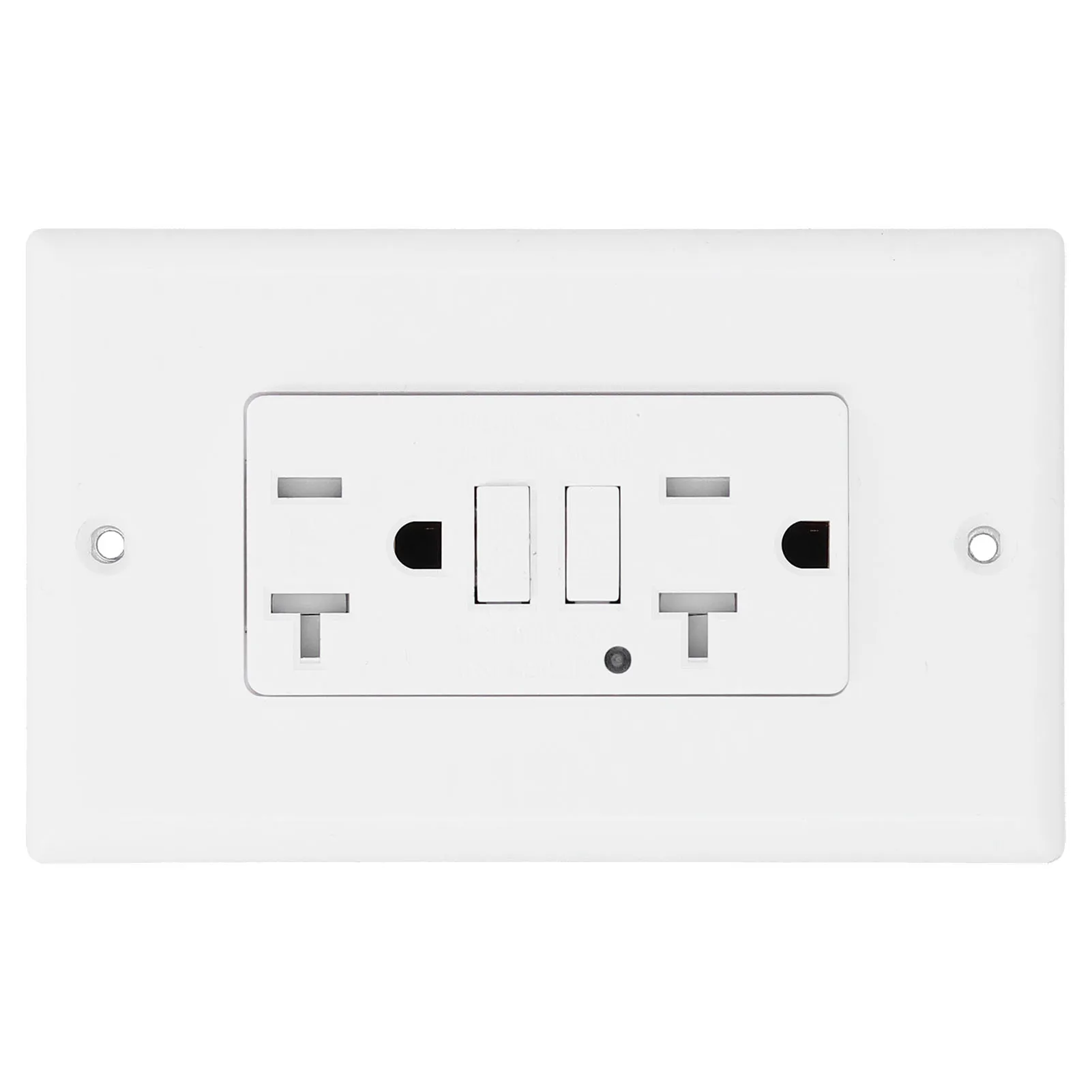 LD‐3008B GFCI منفذ التأريض العادي الذكي GFCI منفذ لوحات الحائط وعاء AC125V 20A GFCI وعاء المقبس