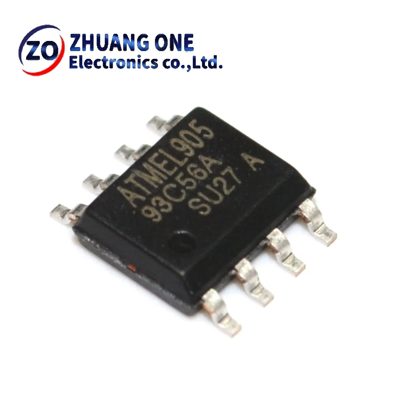 10 قطعة AT93C46 AT93C56 AT93C66 93C46 93C56 93C66 AT93C86 93C86 SOP8 EEPROM (256x8)/(128x16) 2K جديد وأصلي