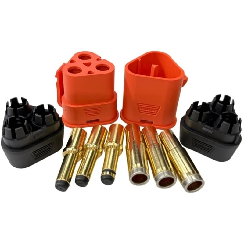 T31C-QS8T Connector With Locking Buckle For ESC Controller 3-Pin Three-Wire Terminal Adapter Plug High Current Signal