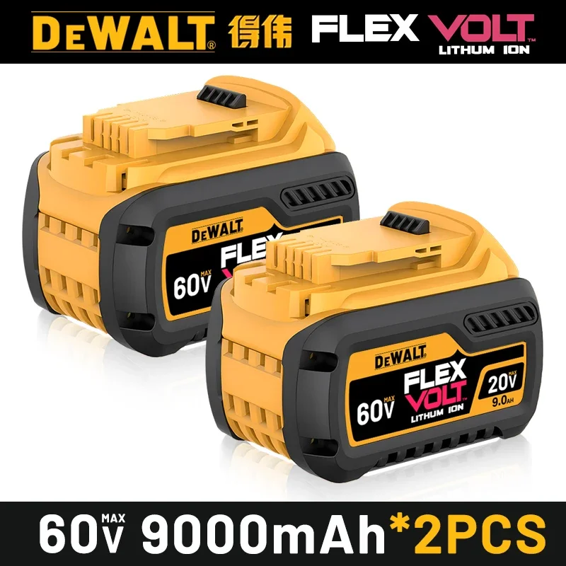 Original DEWALT Battery 20V/60V 9000mAh,dewalt 18v Battery,DCB200 DCB205 DCB206 DCD805 Power Tools Battery,dewalt 20V Charger image 3