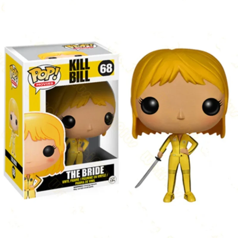 FUNKO POP Kill Bill THE BRIDE #68 Vinyl Dolls Action Figures Collection Model Toys for Children Birthday Gift