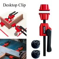 Adjustable Desktop Clamp Fixture Woodworking Tool Quick Release Clamp for 20MM Hole Workbench Auxiliary Clamping Fastener Tool