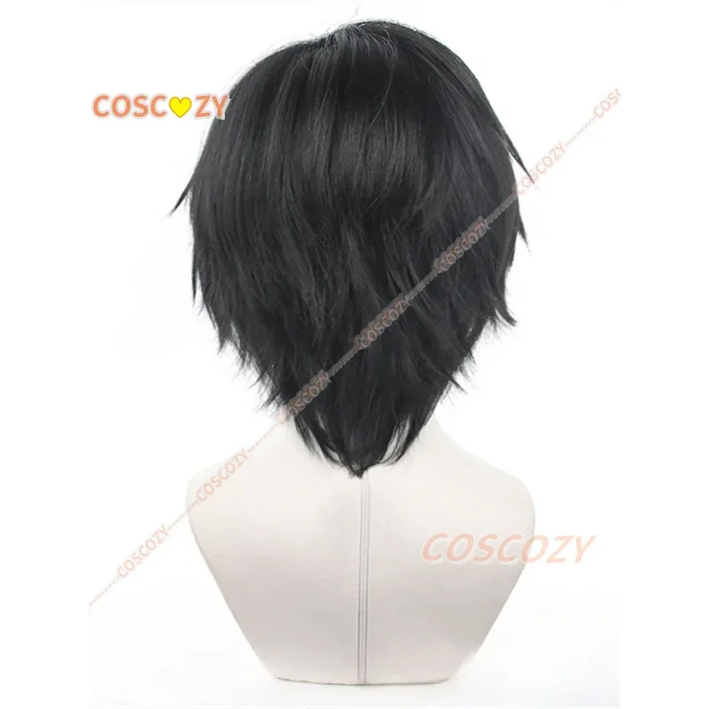 In Stock Cosplay Yoichi Nagumo Wig Anime Sakamoto Days Black Short Hair Assassin Taro Sakamoto Halloween Con Women Men Wigs