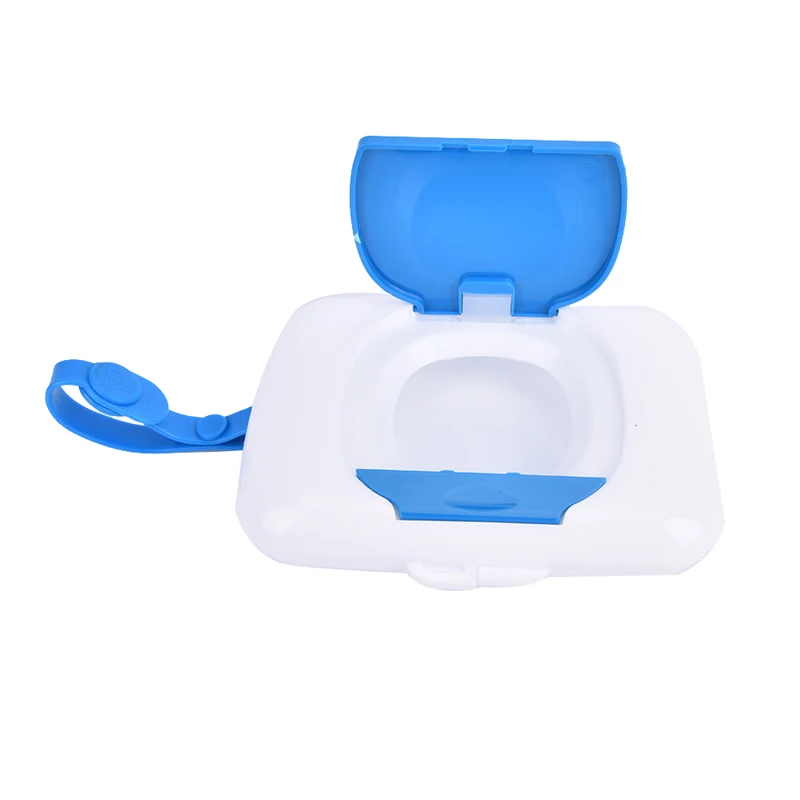 2022 Wet Tissue Box Wipes Dispenser Portable Wipes Napkin Storage Box Holder Container for Car Home Office