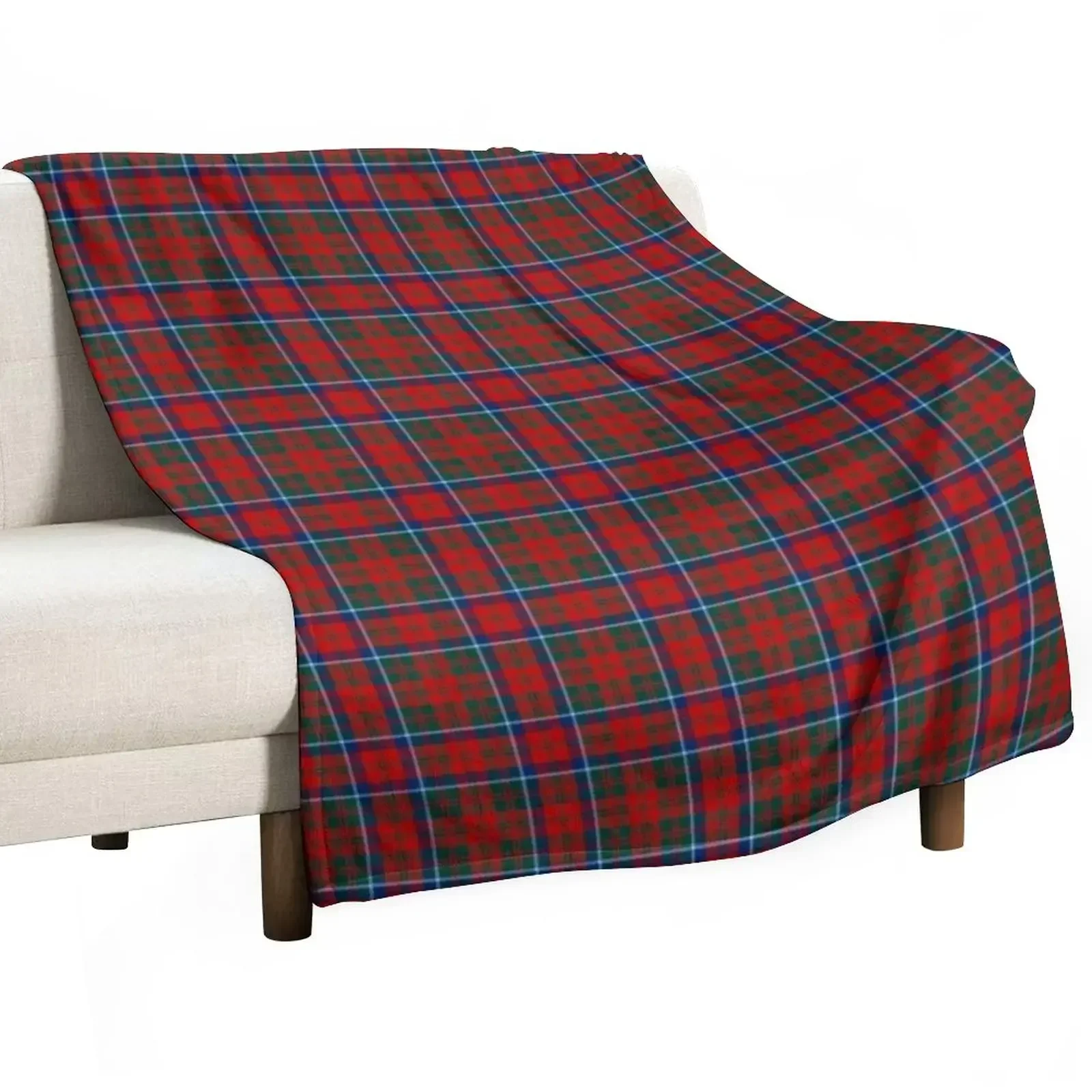 Clan Matheson Tartan Throw Blanket Decorative Throw Cute Plaid Flannels Bed covers Blankets