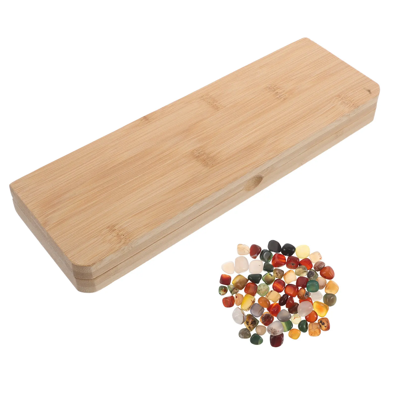 

1Set African Gem Mancala Board Game Portable Folding Chess Board for Stone Beads Set Boosts Logical Thinking Math Concepts