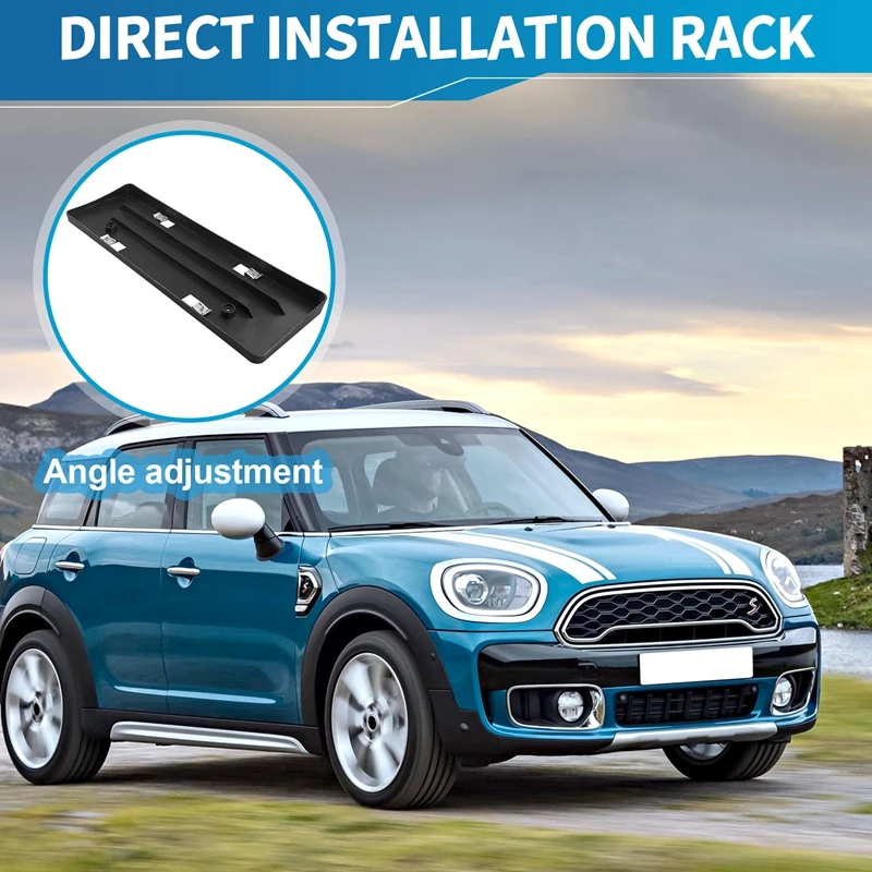 Dla Mini Countryman F60 Przednia tablica rejestracyjna Nośnik tablicy rejestracyjnej 51117431162   / 7431162