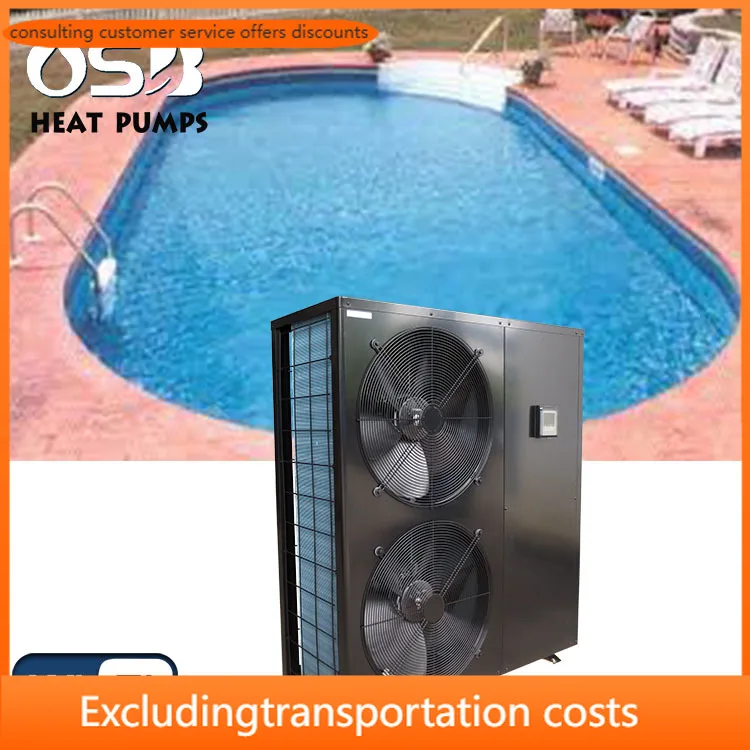 Air Source Heat Pump Swimming Pool Heater 24kW WiFi App Control O.S.B/OEM Brand 2-Year Warranty for Household