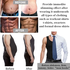 Männer schlafen Gewichtsverlust formschütze Trainingsregatas ABS -Abdomen Unterhemd 8 Hauptverkaufsblusen Jaguar - №6