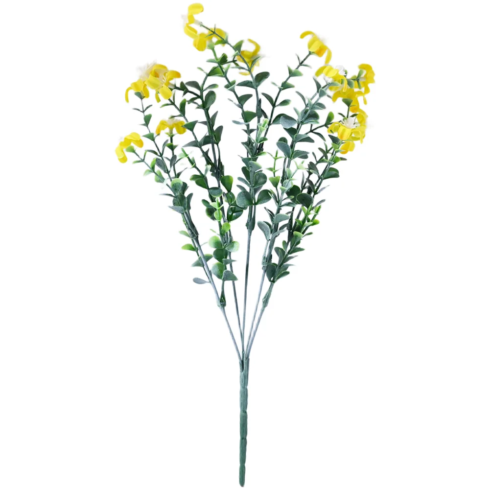 Artificial Gypsophila Potted Plant Decorative Bouquet for Table Centerpiece Shelf Display 35cm Lifelike Design