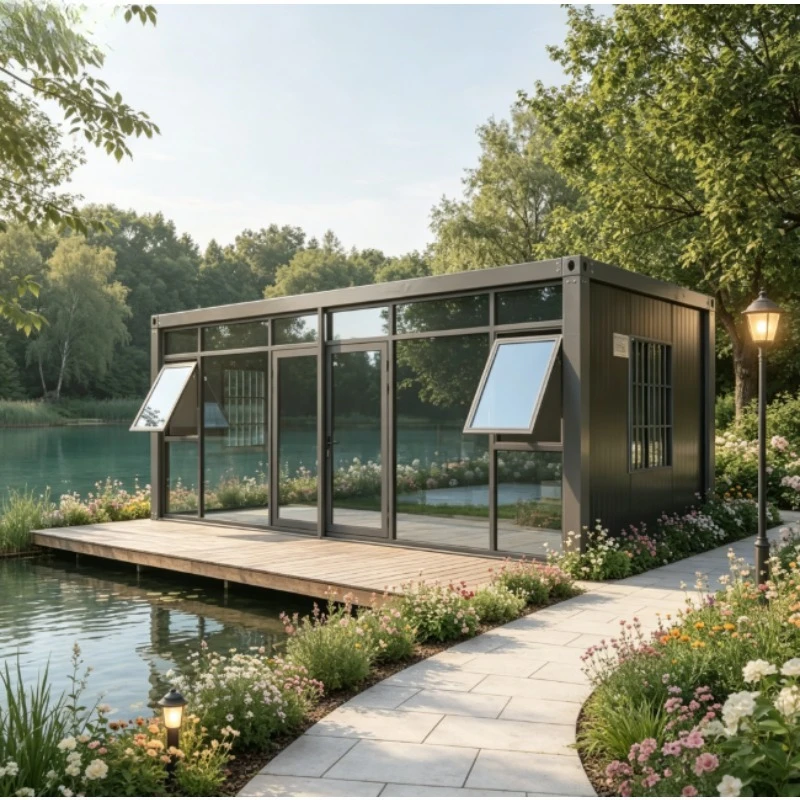 Customizable Waterproof Prefab Folding Expandable Container House-Modular China Modern Design for Residential Office Home Use