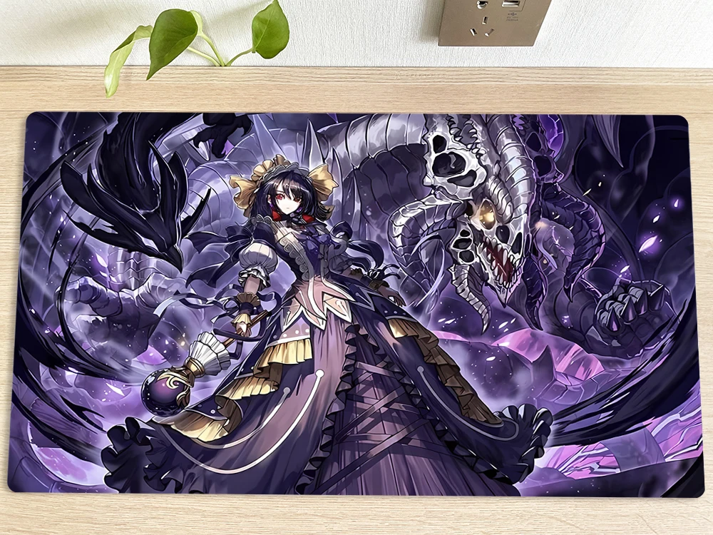 Yugioh Playmat Onderwereld Godin Van De Gesloten Wereld Tcg Ccg Mat Ruilkaart Spel Mat Tafel Bureau Muismat Gaming Speelmat