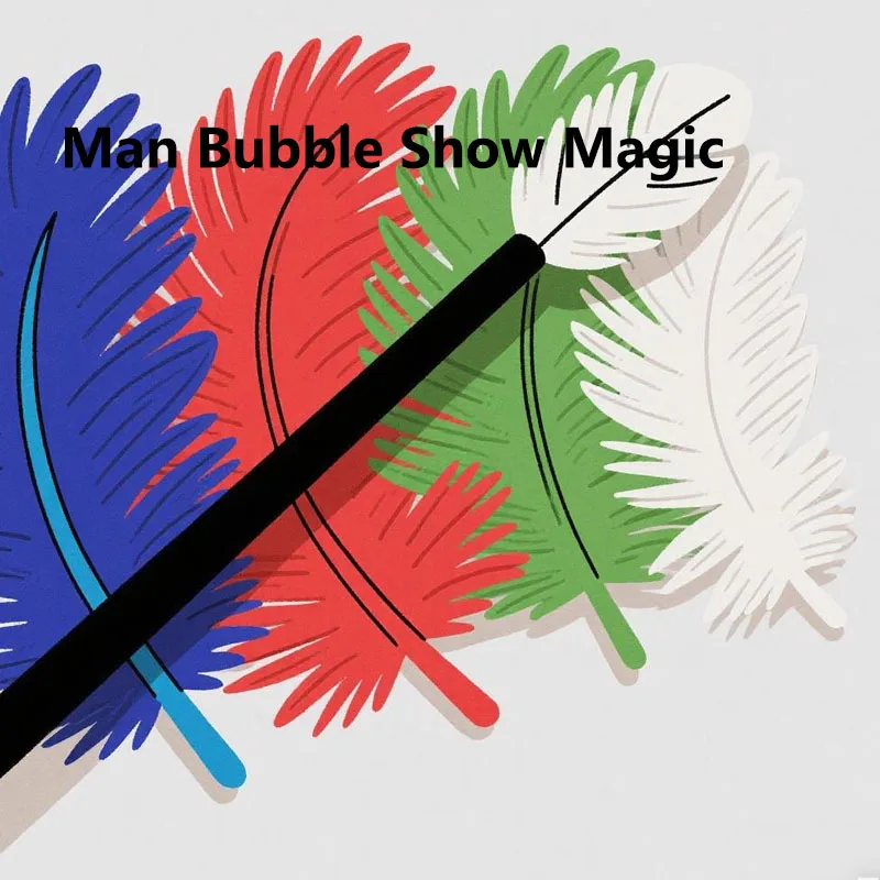 

Многоцелевая светящаяся палочка, фокусы, 7 цветов, изменение продуктов, перья/шелковые уличные вечерние иллюзии, трюки, ментализм, реквизит