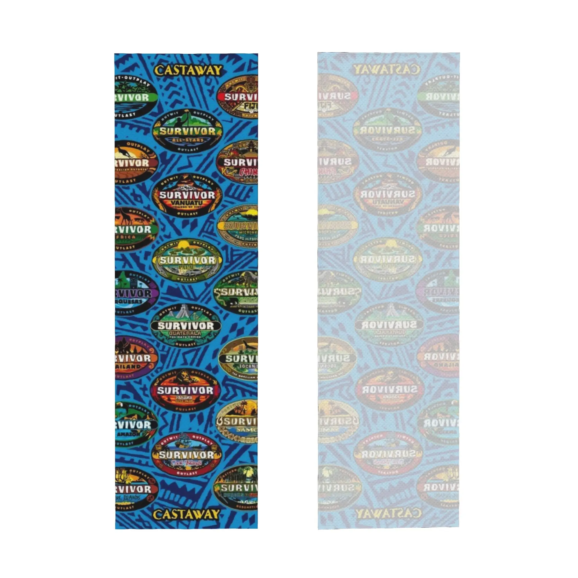 Adventure Game TV Show Survivor Cold Exercise Towel Quick Drying Face Towel  Running Towels