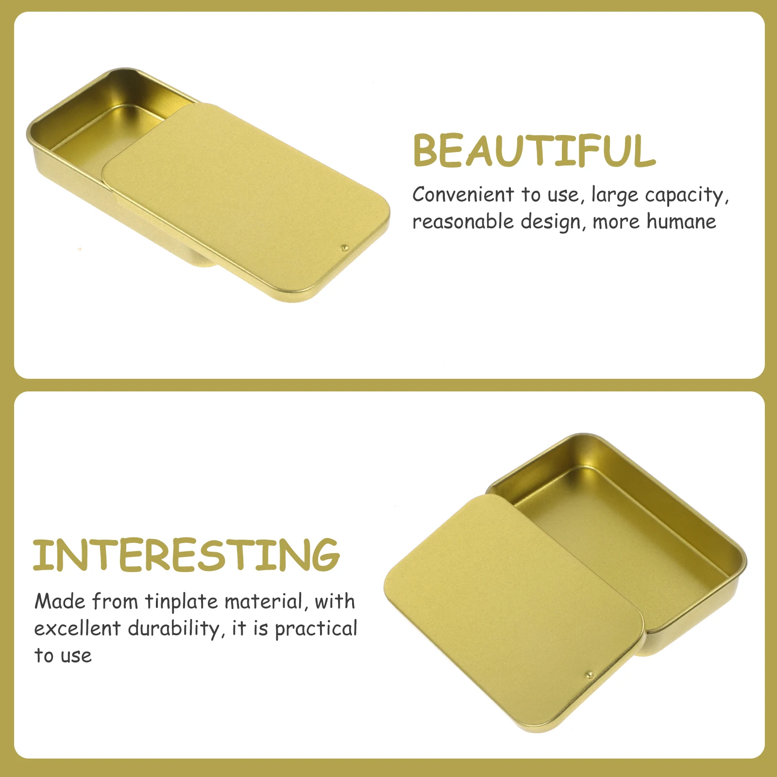 

4 шт. портативный чехол для зубной нити, жестяная коробка для хранения ватных дисков, органайзер для нити, настольный мини-контейнер, твердый бальзам