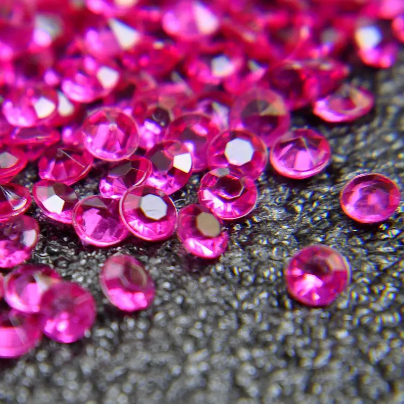 1000 Teile/los 4,5mm Acryl Kristalle Streuung Tisch Diamant Strass Edelsteine Konfetti Hochzeit Dekoration Gunsten – Detail 5