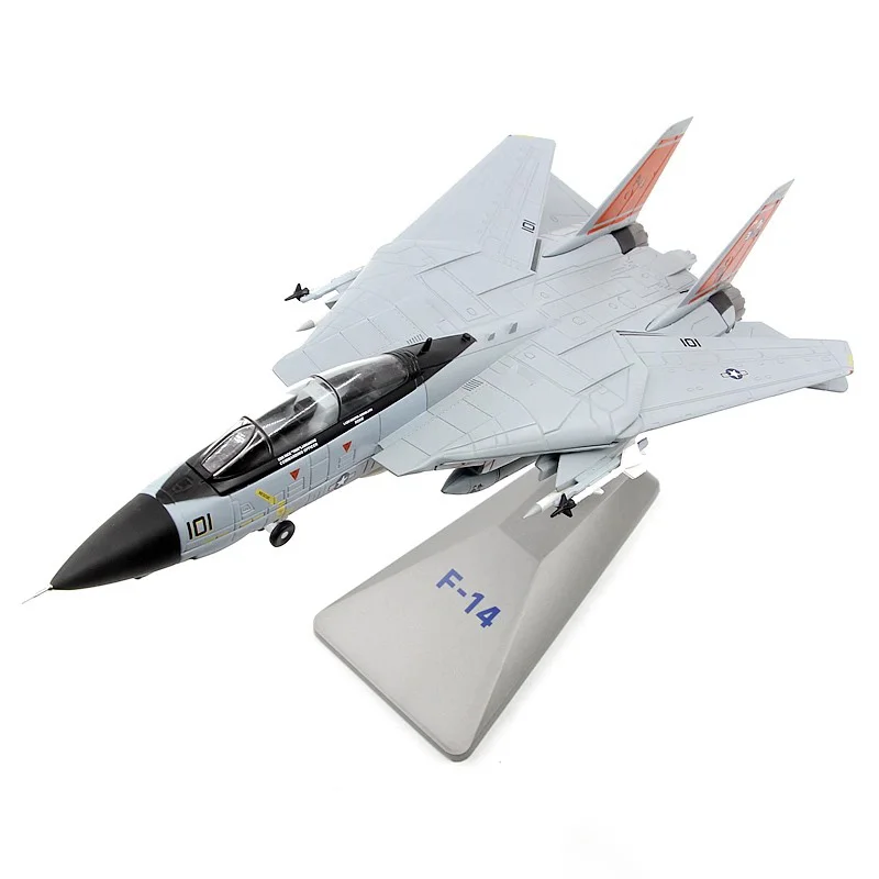 AF1 1/72 مقياس F-14D مقاتلة VF-31 AJ101 F14 سبيكة نموذج جمع الحلي