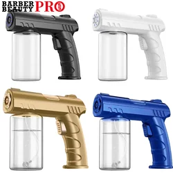 NEW 280Ml Barber Sprayer Wireless Electric USB Nano Blue Light Steam Spray Gun For Garden Atomizer Tools