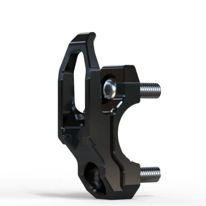 

Вешалка для ручки мотоцикла 22 мм T6063, алюминиевый сплав, крутая, прочная несущая способность, универсальный держатель с крючком на руль, черный