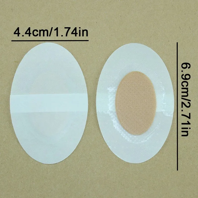 Oval Shaped Waterproof Invisible Gel Foot Pads, Anti-Chafing Heel Forefoot Cushions To Prevent Blister Crack Skin