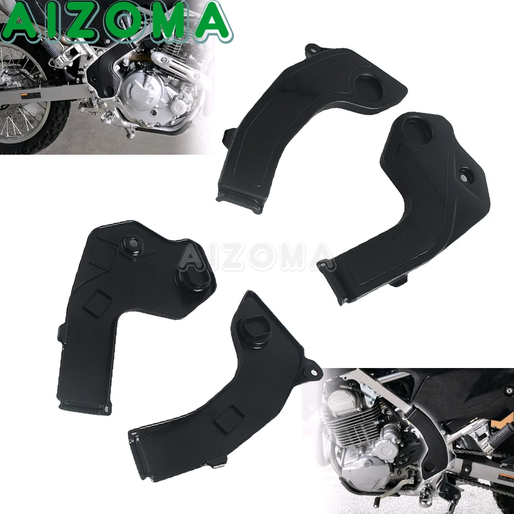 

Dirt Bike Frame Guard Cover Motorcycle Side Fairing Protection Panel Anti-Fall Covers For Kawasaki KLX230 KLX230R KLX 230 230R