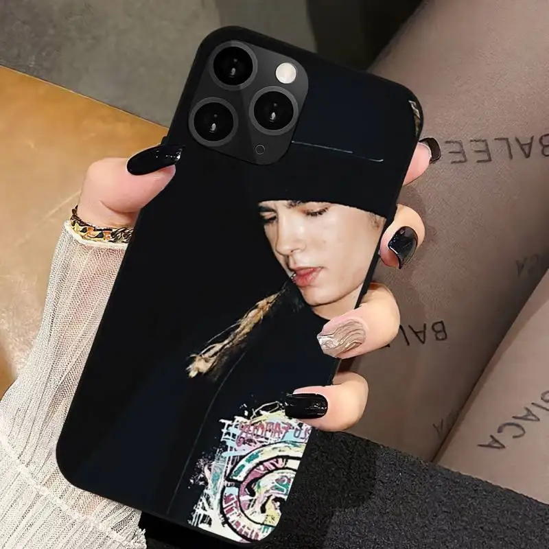 Singer Bill Tom Kaulitz Tokio Hotel Phone Case For iPhone 11 12 Mini 13 14 15 PRO XS MAX X XR 8  Plus Shell