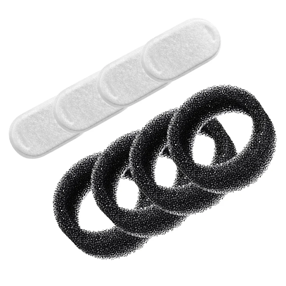 

8Pcs Cat Water Fountain Filter Replacement Set Natural Material Pet Waterer Filters Long Filtration Clean Drinking Water