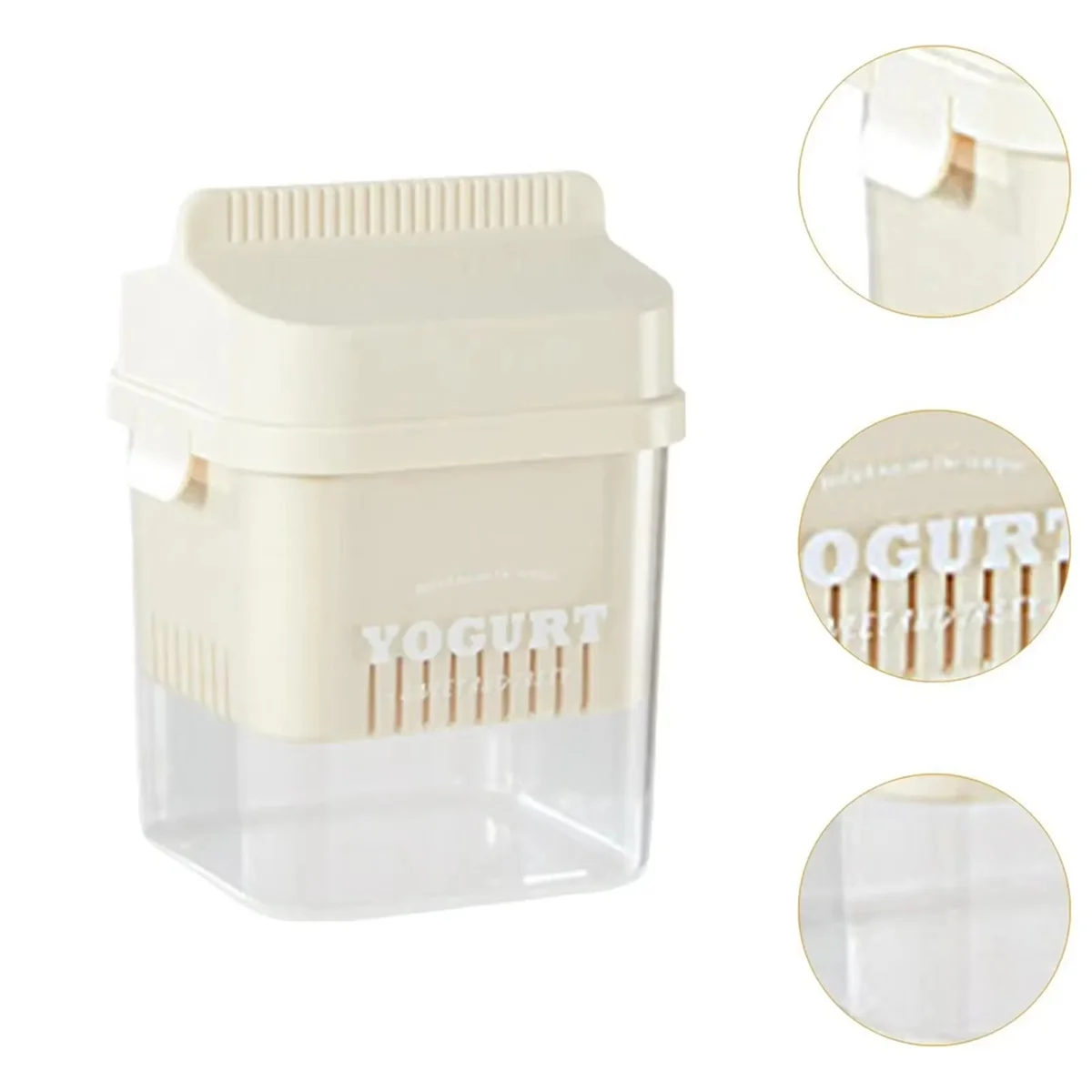 N37R_Yogurt Cheese Maker, Efficient Whey Extraction & Milk Separation A