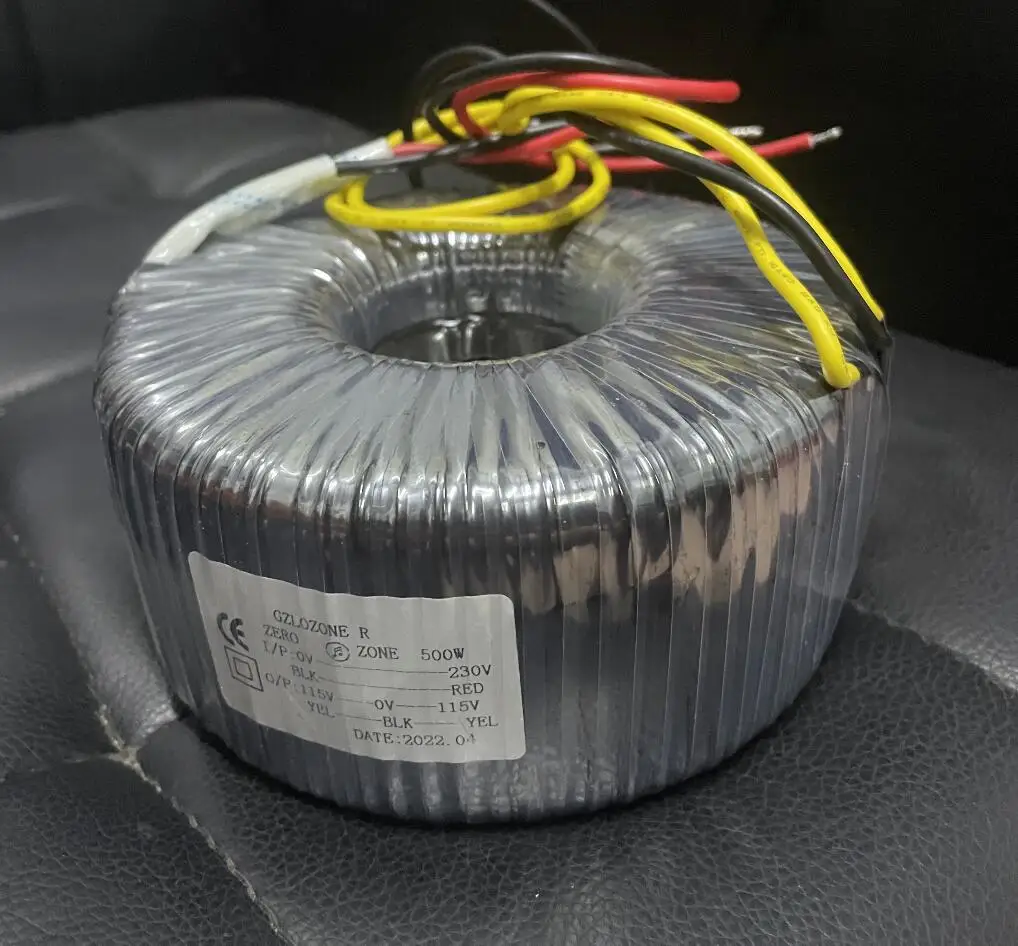 

500W Balanced isolation toroid transformer 115V-115V or 230V -230V for choose