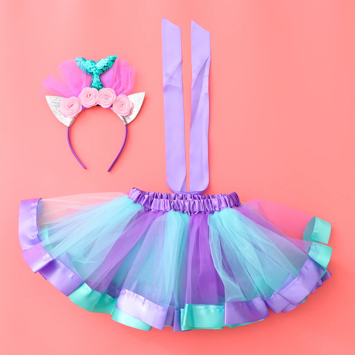 

Princess-like Design Skirts for Girls Beautiful Costume Tutu Dress-up Parties Christmas Kids